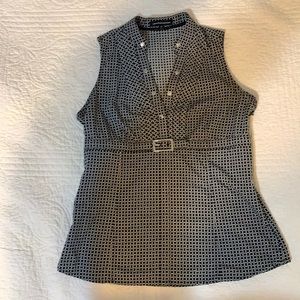 Express Career casual sleeveless shirt
